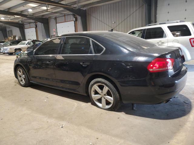 1VWBP7A32CC052204 - 2012 VOLKSWAGEN PASSAT SE BLACK photo 2