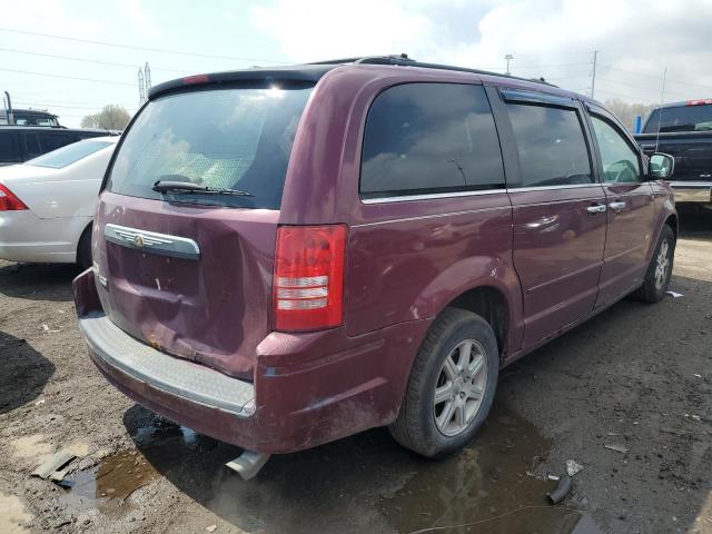 2A8HR54P38R787582 - 2008 CHRYSLER TOWN & COU TOURING ბურგუნდია ფოტო 3