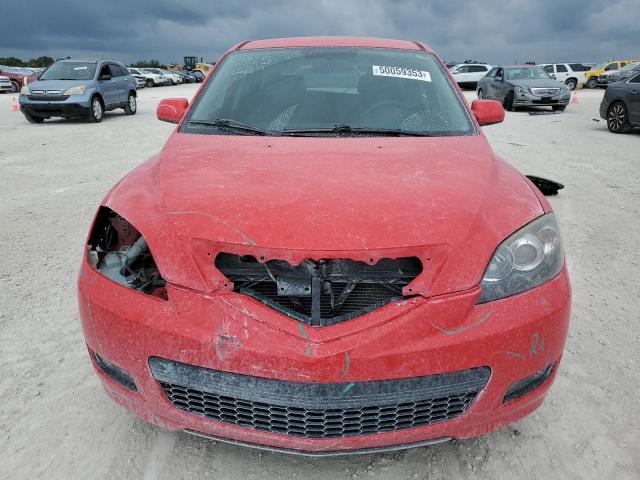 JM1BK343771719050 - 2007 MAZDA 3 HATCHBACK RED photo 5