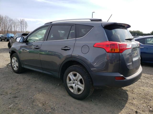 JTMBFREV2FD174038 - 2015 TOYOTA RAV4 LE GRAY photo 2