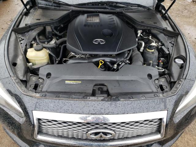 JN1CV7AR6GM250904 - 2016 INFINITI Q50 BASE BLACK photo 11