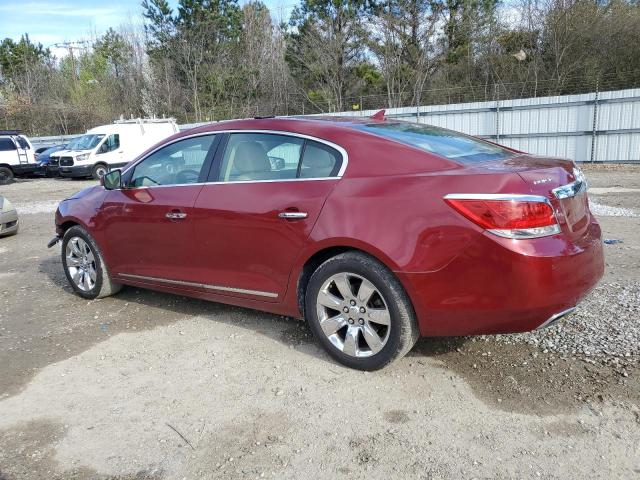 1G4GE5EVXAF223111 - 2010 BUICK LACROSSE CXS BURGUNDY photo 2