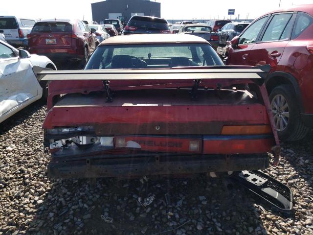 JHMBB5238GC021497 - 1986 HONDA PRELUDE 2.0SI RED photo 6