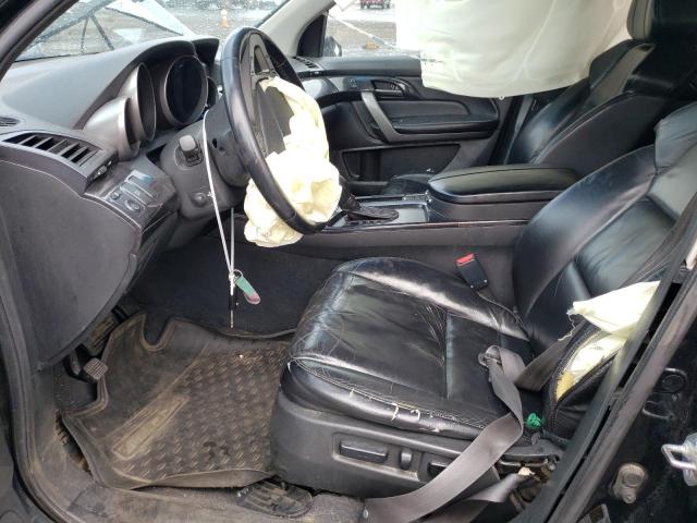 2HNYD28469H531149 - 2009 ACURA MDX TECHNOLOGY BLACK photo 7