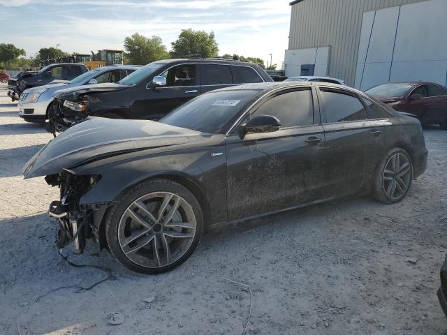 WAUHGAFC9DN081611 - 2013 AUDI A6 PRESTIGE ნაცრისფერი ფოტო 1