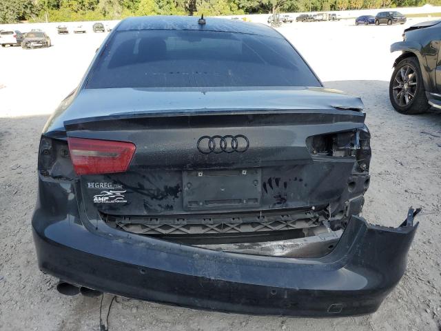 WAUHGAFC9DN081611 - 2013 AUDI A6 PRESTIGE ნაცრისფერი ფოტო 6