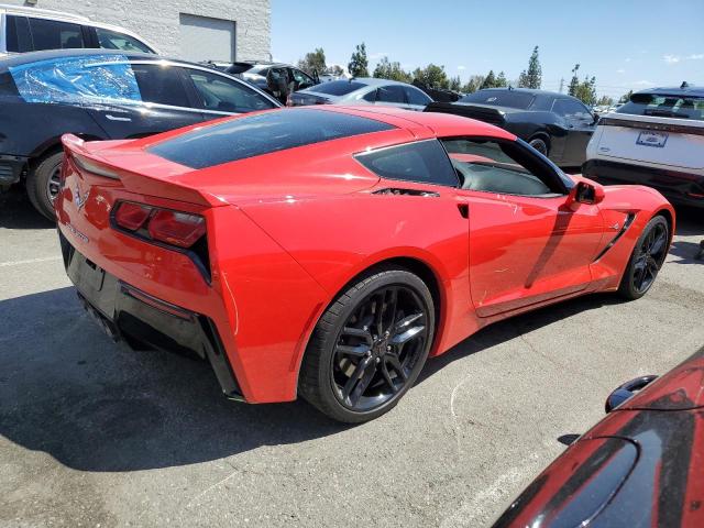 1G1YB2D73K5111639 - 2019 CHEVROLET CORVETTE STINGRAY 1LT RED photo 3