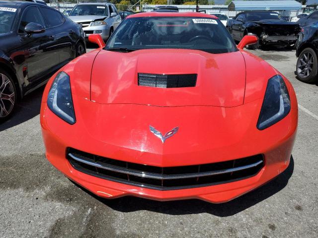 1G1YB2D73K5111639 - 2019 CHEVROLET CORVETTE STINGRAY 1LT RED photo 5