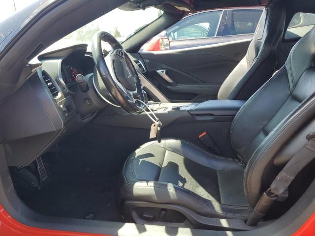 1G1YB2D73K5111639 - 2019 CHEVROLET CORVETTE STINGRAY 1LT RED photo 7