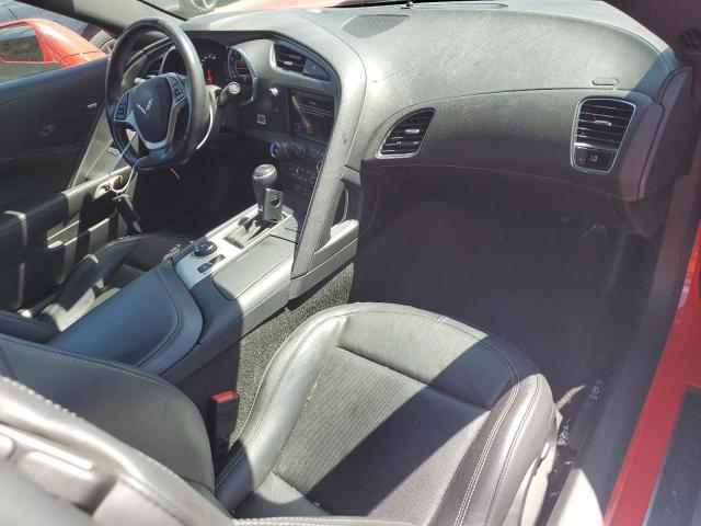 1G1YB2D73K5111639 - 2019 CHEVROLET CORVETTE STINGRAY 1LT RED photo 8