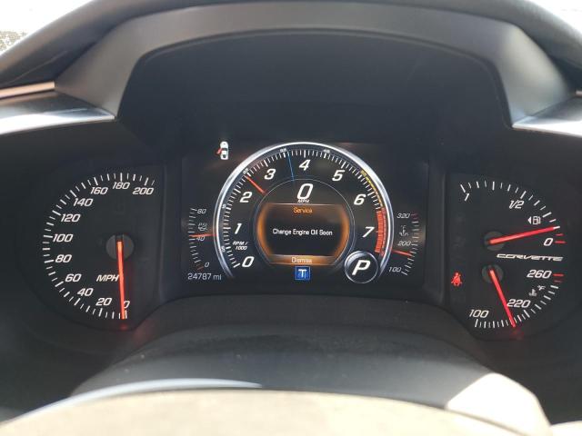 1G1YB2D73K5111639 - 2019 CHEVROLET CORVETTE STINGRAY 1LT RED photo 9