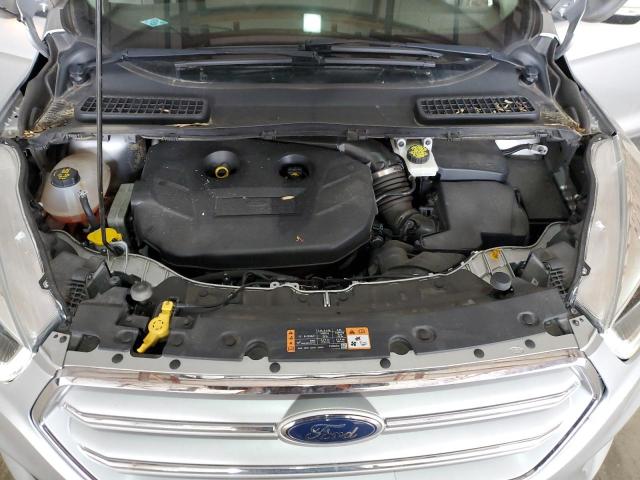 1FMCU9J9XJUB08599 - 2018 FORD ESCAPE TITANIUM ვერცხლისფერი ფოტო 11