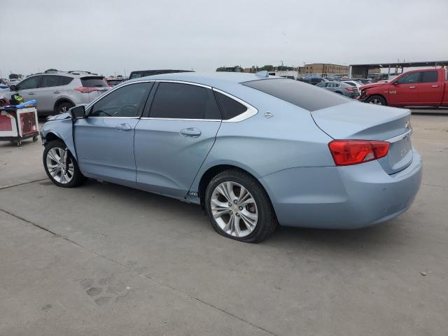 1G1125S37EU103508 - 2014 CHEVROLET IMPALA LT BLUE photo 2