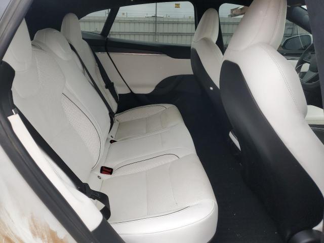 5YJSA1E69NF461067 - 2022 TESLA MODEL S WHITE photo 10