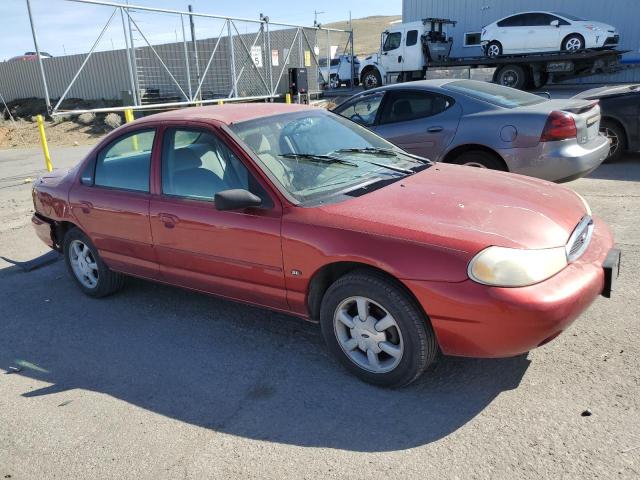 1FAFP6636YK123432 - 2000 FORD CONTOUR SE RED photo 4