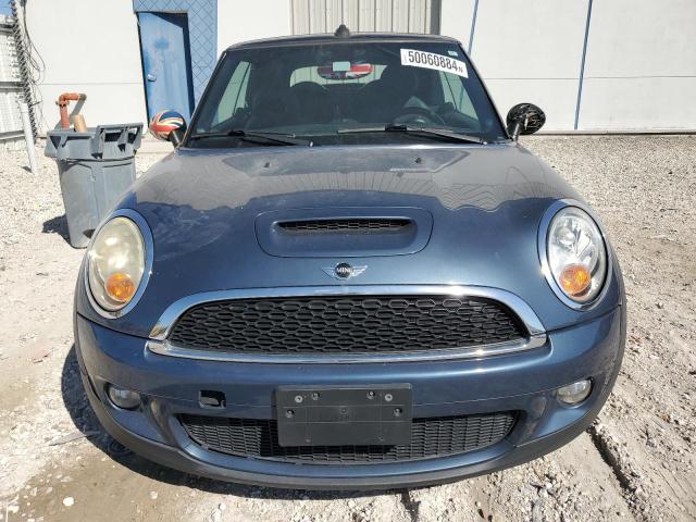 WMWMS3C5XATZ85568 - 2010 MINI COOPER S BLUE photo 5