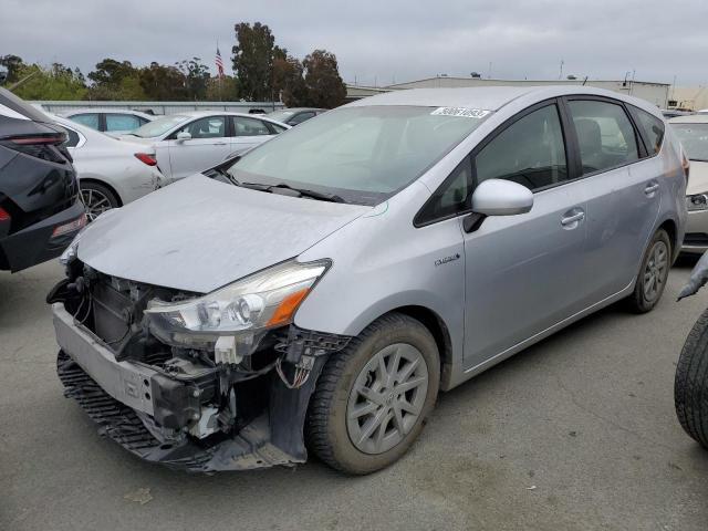 JTDZN3EU5FJ026229 - 2015 TOYOTA PRIUS V SILVER photo 1