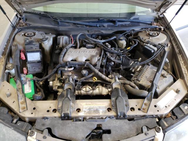 2G1WF52E749357307 - 2004 CHEVROLET IMPALA TAN photo 11