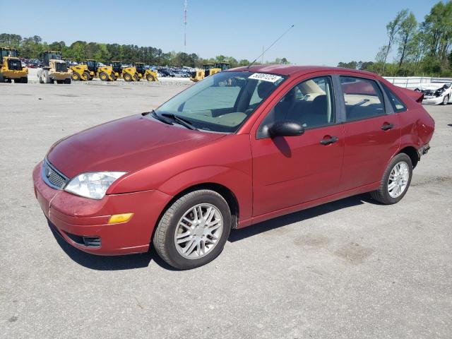 1FAFP34NX5W184208 - 2005 FORD FOCUS ZX4 BURGUNDY photo 1