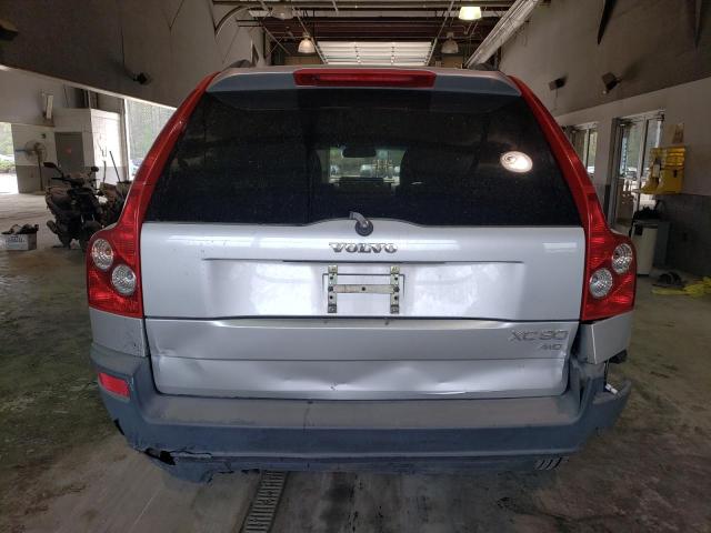 YV1CZ59H941060572 - 2004 VOLVO XC90 SILVER photo 6
