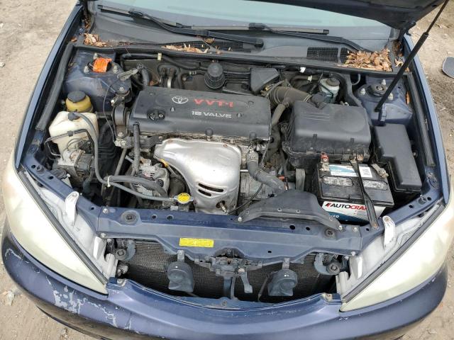 4T1BE32K82U607751 - 2002 TOYOTA CAMRY LE BLUE photo 11