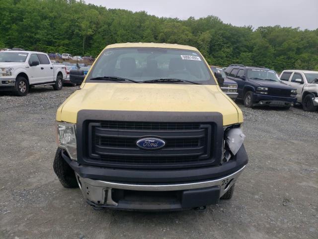 1FTMF1EMXDKG15781 - 2013 FORD F150 YELLOW photo 5