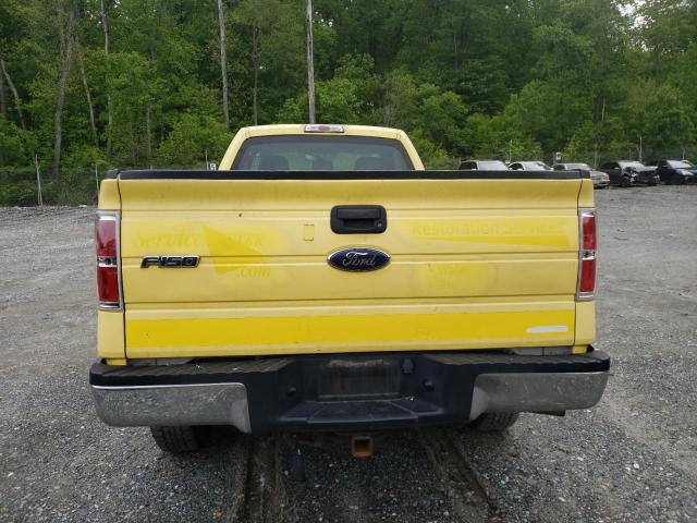 1FTMF1EMXDKG15781 - 2013 FORD F150 YELLOW photo 6