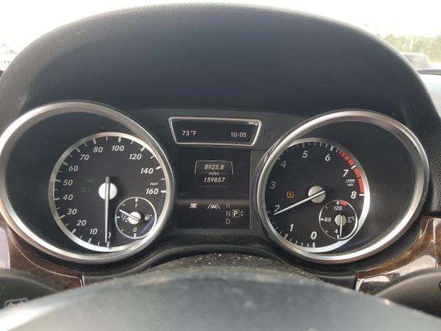 4JGDA5HB1DA176326 - 2013 MERCEDES-BENZ ML 350 4MATIC WHITE photo 9