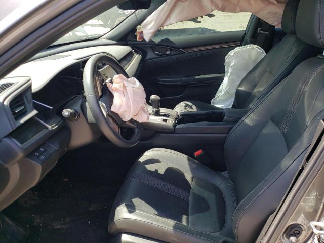 SHHFK7H98MU223067 - 2021 HONDA CIVIC SPORT TOURING GRAY photo 7