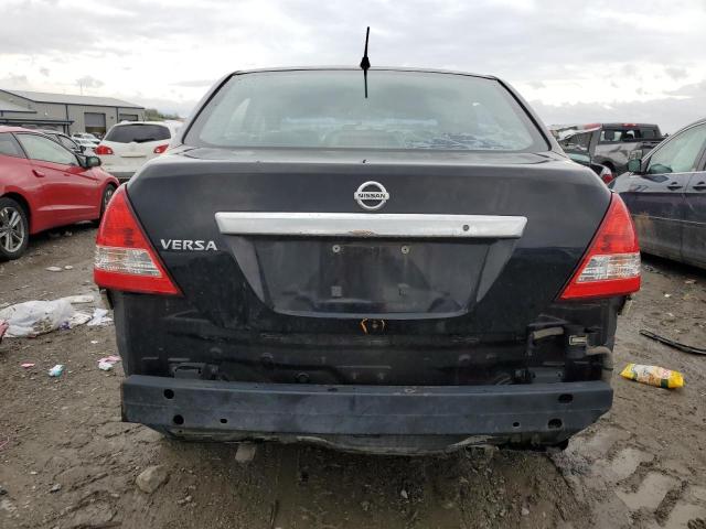 3N1BC1AP6BL408769 - 2011 NISSAN VERSA S BLACK photo 6