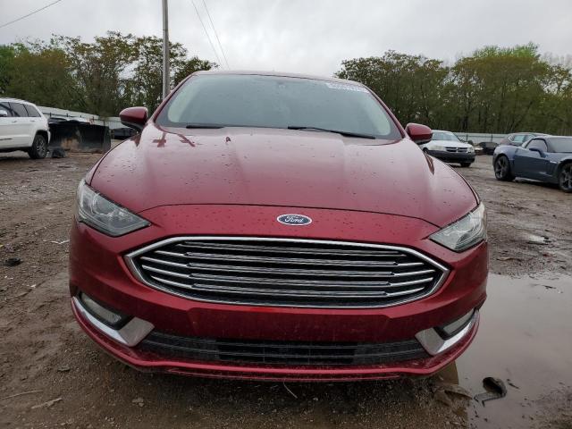 3FA6P0HD3HR312182 - 2017 FORD FUSION SE RED photo 5