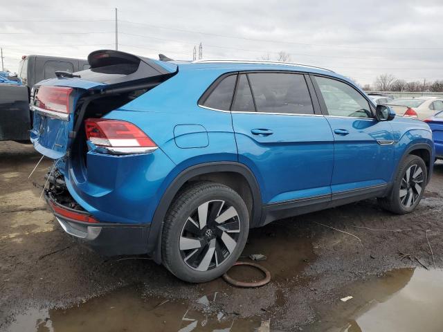 1V2HE2CA7RC214871 - 2024 VOLKSWAGEN ATLAS CROS SE BLUE photo 3