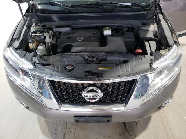 5N1AR2MM7EC639786 - 2014 NISSAN PATHFINDER S GRAY photo 12