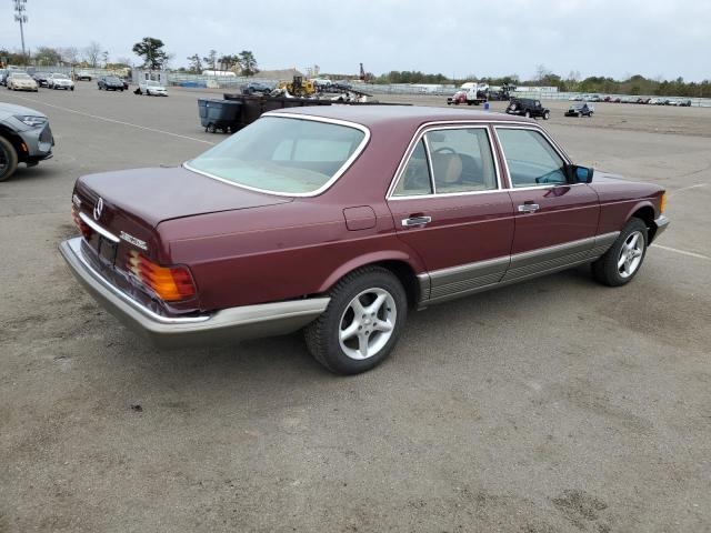 WDBCB20C9FA175829 - 1985 MERCEDES-BENZ 300 SD BURGUNDY photo 3