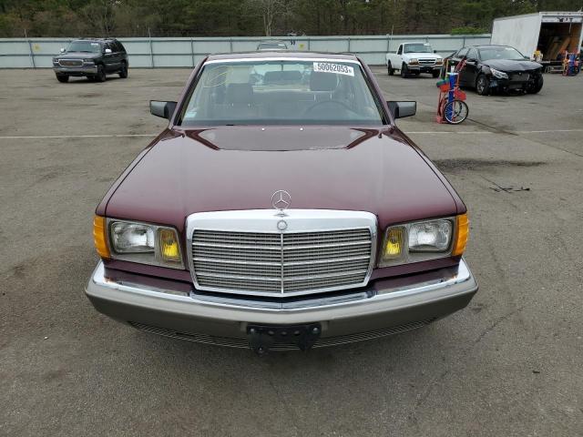 WDBCB20C9FA175829 - 1985 MERCEDES-BENZ 300 SD BURGUNDY photo 5