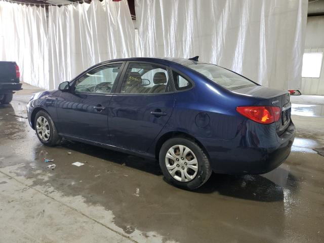 KMHDU4AD5AU877118 - 2010 HYUNDAI ELANTRA BLUE BLUE photo 2