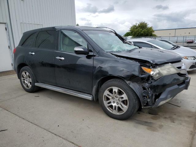 2HNYD28347H511244 - 2007 ACURA MDX TECHNOLOGY BLACK photo 4