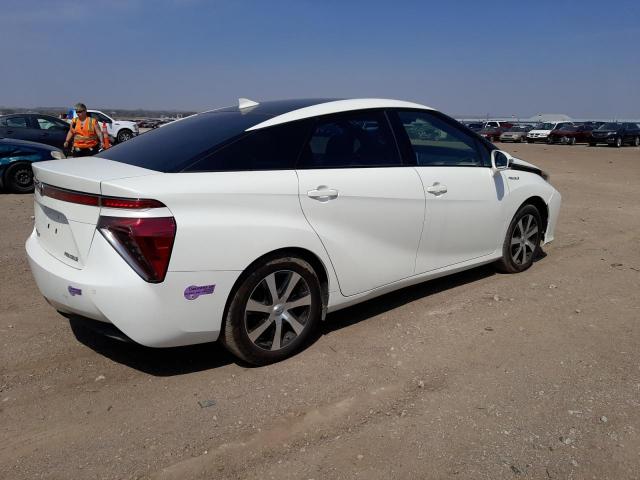 JTDBVRBDXKA005556 - 2019 TOYOTA MIRAI WHITE photo 3