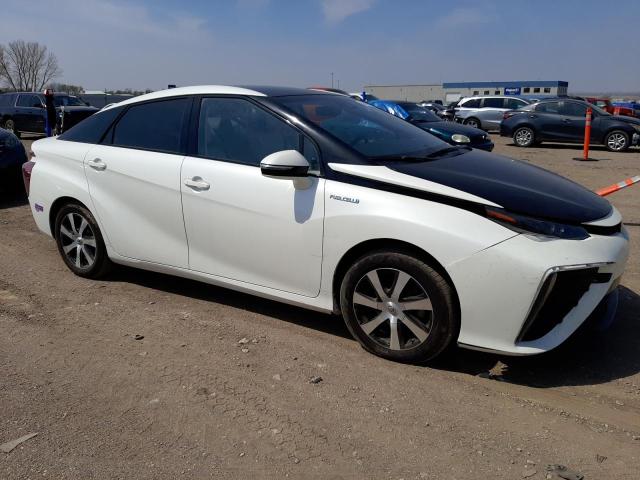 JTDBVRBDXKA005556 - 2019 TOYOTA MIRAI WHITE photo 4