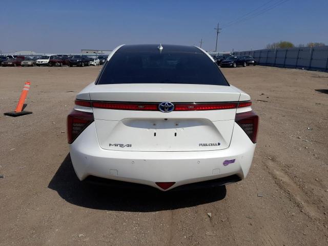 JTDBVRBDXKA005556 - 2019 TOYOTA MIRAI WHITE photo 6