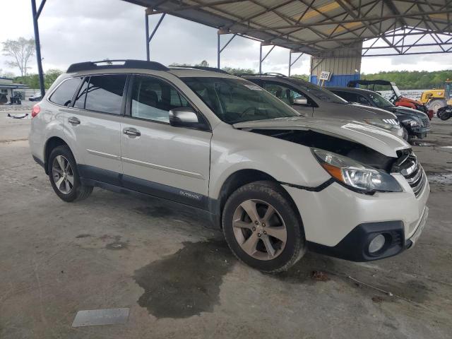 4S4BRBPC0E3288159 - 2014 SUBARU OUTBACK 2.5I LIMITED WHITE photo 4