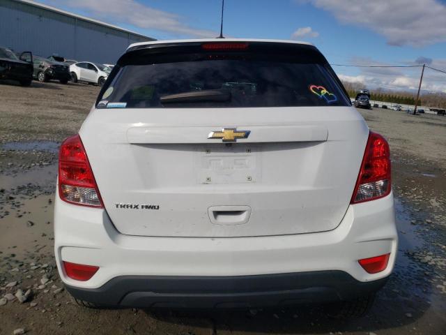 3GNCJNSB1HL270172 - 2017 CHEVROLET TRAX LS WHITE photo 6