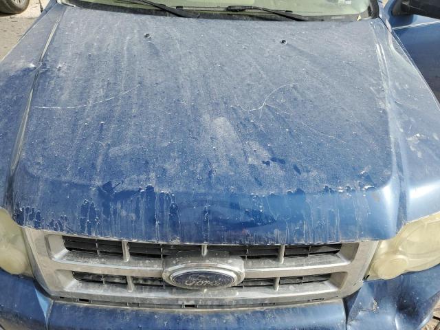 1FMCU03118KC98852 - 2008 FORD ESCAPE XLT BLUE photo 11