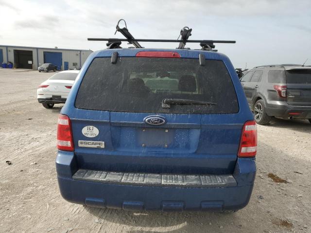 1FMCU03118KC98852 - 2008 FORD ESCAPE XLT BLUE photo 6