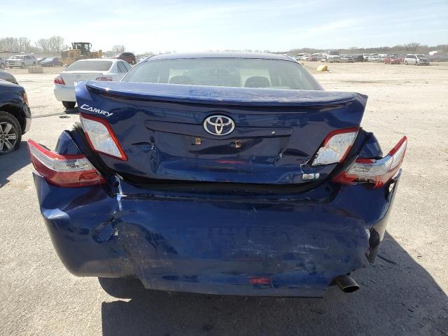 4T1BB46K19U088299 - 2009 TOYOTA CAMRY HYBRID BLUE photo 6