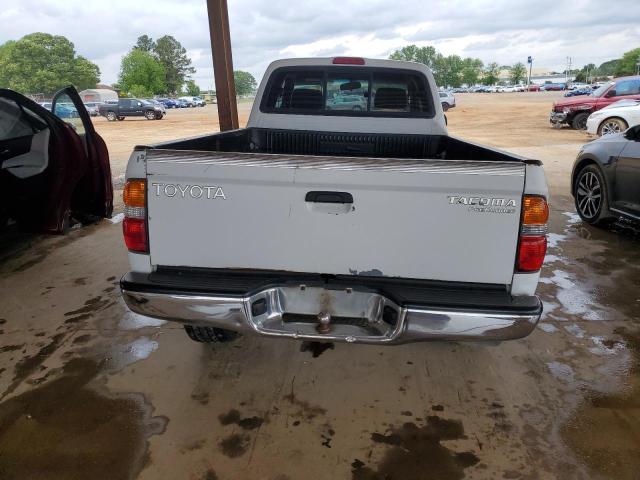 5TESM92N81Z749527 - 2001 TOYOTA TACOMA XTRACAB PRERUNNER თეთრი ფოტო 6