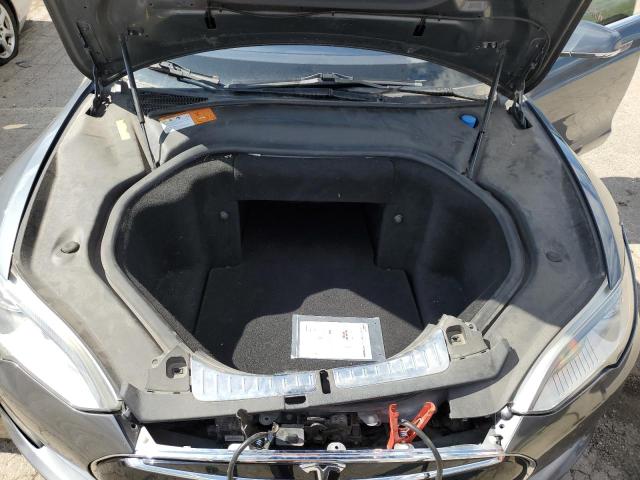 5YJSA1CN9DFP14820 - 2013 TESLA MODEL S GRAY photo 11
