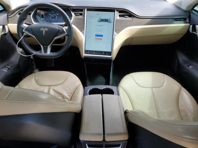 5YJSA1CN9DFP14820 - 2013 TESLA MODEL S GRAY photo 8