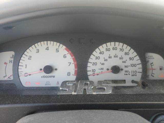 5TEGM92N82Z052575 - 2002 TOYOTA TACOMA DOUBLE CAB PRERUNNER SILVER photo 9