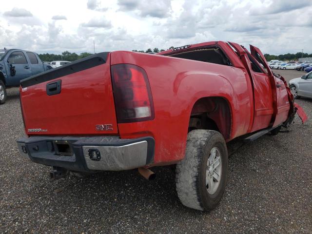 1GTR1VE02CZ341023 - 2012 GMC SIERRA C1500 SLE RED photo 4